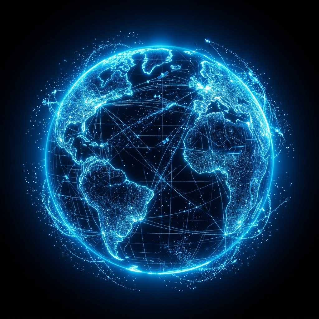 Neon Globe